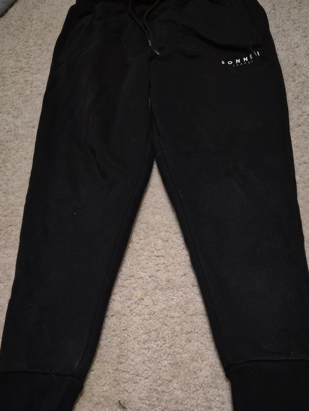 Kids Black Jogger Sweatpants -